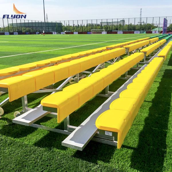 Durable and Portable ISO9001 Certified Aluminum Stadium Bleachers with Customized Seats