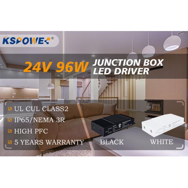 Output Power 51 100W Black White Waterproof Ip65 Led Strip Lighting Transformer 24v Volts 96w 96watts Switching Power Supply