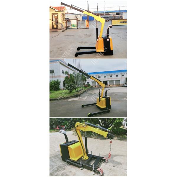 Электрический подъем крана пола компенсирует гидравлический небольшой кран пола 1200kg