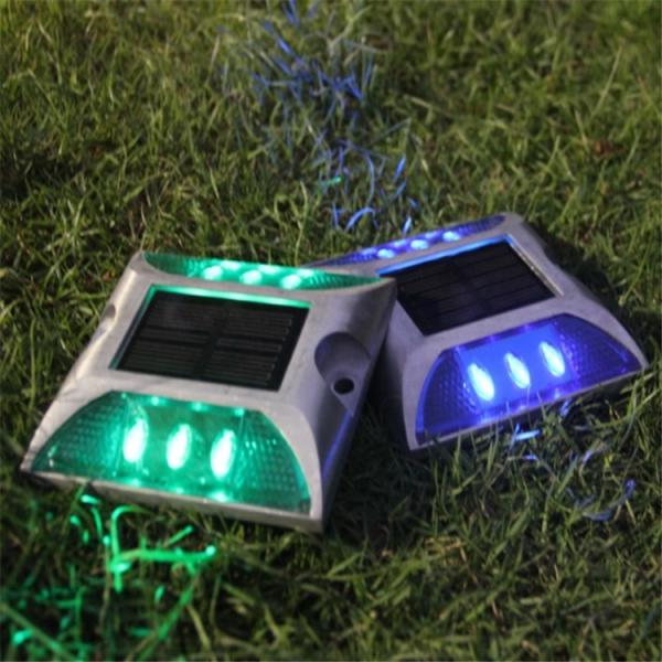 Lâmpada de aviso de trânsito solar LED refletora