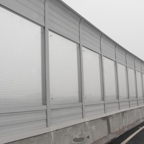 Barrière saine de bruit de Muttahida Majlis-e-Amal de Mitsubishi du trafic translucide transparent de barrière