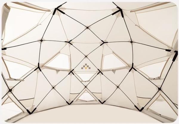 Luxury Large Glamping Tent Outdoor Geodesic Dome Tent Event Dome Outdoor With Shower Toilet, Canopy Gazebos Screen