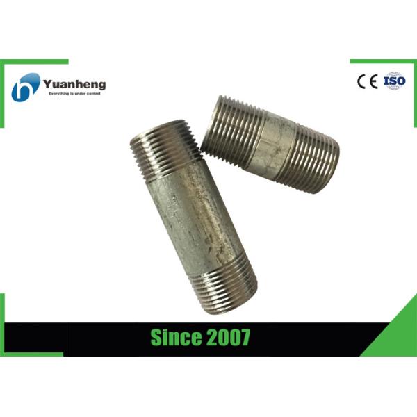 SS304 stainless steel 1/2 to 4 BSP male thread barrel nipple