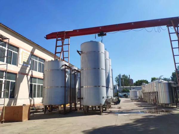 Wine Fermenter Fruit Wine Jacketed Fermentation Tank With Insulation Or Not