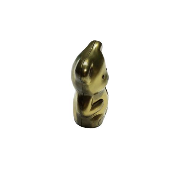 Two Piece Type Small Iron Box Sculpted Cover Bear Appearance For Gift Packing