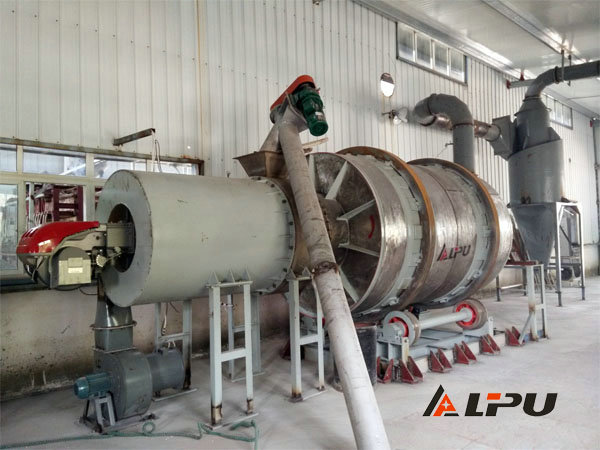 Three Cylinder Industrial Drying Equipment For Iron Ore Powder, sillica sand