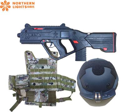 Equipamento de jogo de tiro comercial Laser Tag Gun Vest Battle Game Set