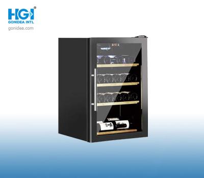 Glass Door Red Wine Storage Showcase 220~240V/50Hz Energy Saving