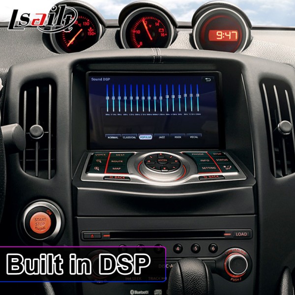 Lsailt 7 Inch Android Multimedia Video Interface Carplay Screen For Nissan 370Z