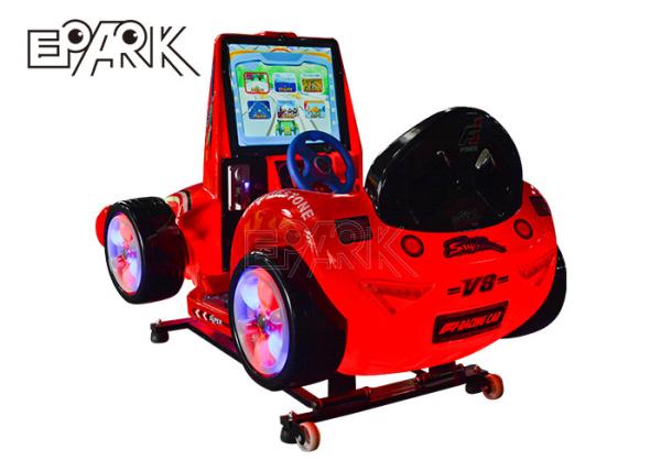 2021 new F1 outrun 3D racing cradle children's electric shopping mall kids game machine swing machine