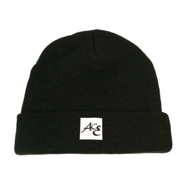 Изготовленным на заказ шляпа альпаки slouch beanie крышки лыжи черепа зимы вязания крючком черным связанная beanie с логотипом заплаты
