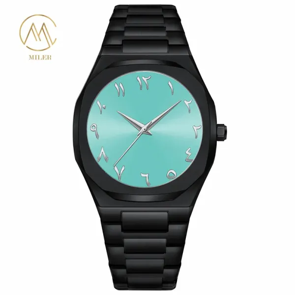 High Quality Bucket Couple Waterproof Watches Quartz Watch for Men and Woman