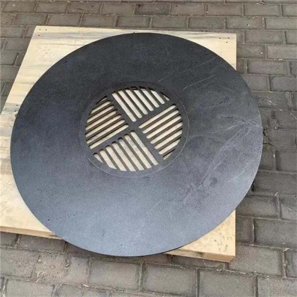 Outdoor Kitchen Cooking Corten Steel Bbq Brazier Fire Pit Smoker Barbecue Grill