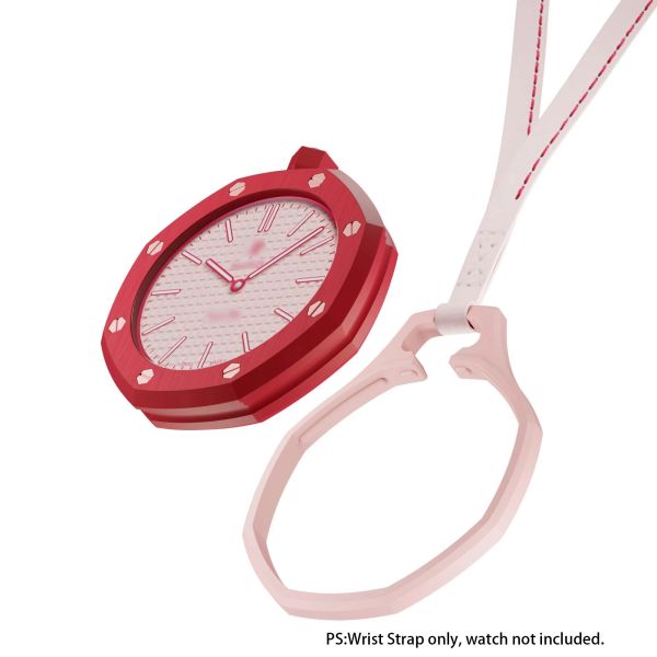 Wholesale Lightweight Bioceramic Case 18cm 32cm 42cm Calfskin Wrist Strap for Swatch X AP Royal Pop Replacement Wrist Strap OEM