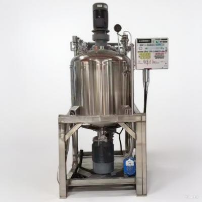 Máquina de emulsionador homogeneizante de vacío de alta velocidad de 100L para la industria alimentaria