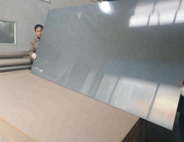 scratch resistant high gloss acrylic MDF panel , 1220*2440*19mm
