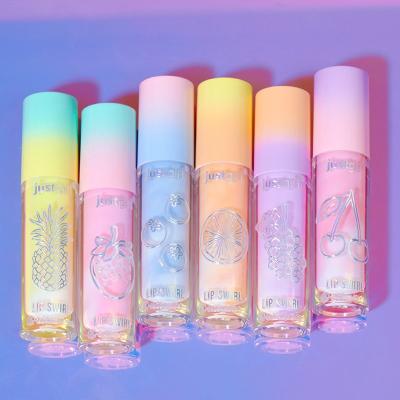 Vibrant Essence Shimmering Lip Gloss Colorful Cute Kids Lip Care Product
