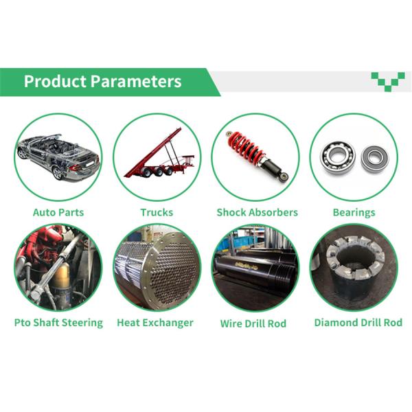 ASTM A312 TP316 Сварные аустенитные трубы из нержавеющей стали для машиностроения