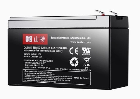 SANTAK C12-7 12V 9Ah Castle UPS Batteries Sealed Lead Acid SLA Battery