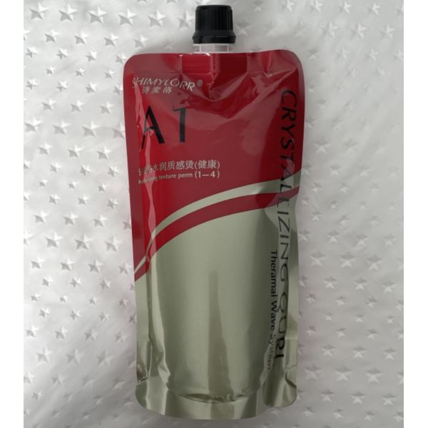 Crème Lissante Permanente Salon Keratin Rebond Corée pour Coiffure