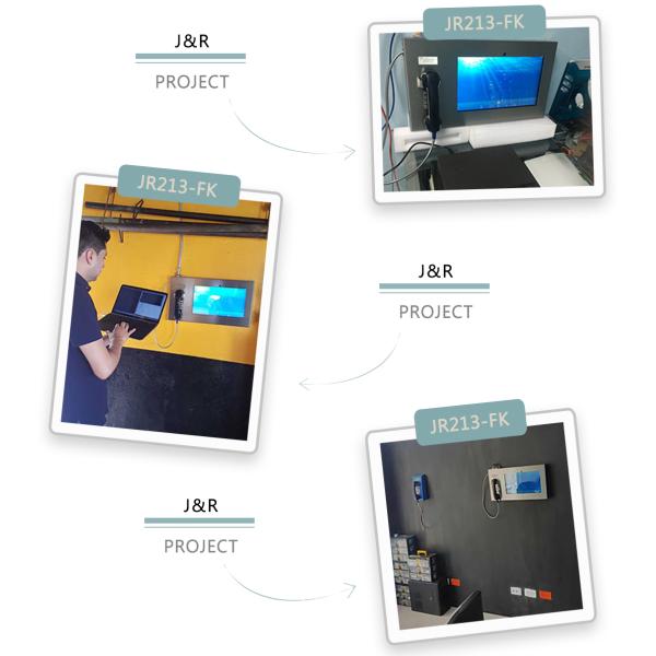 1280*800 ЖК-видеотелефон для видеосвязи Интеллектуальный сетевой видеотелефон