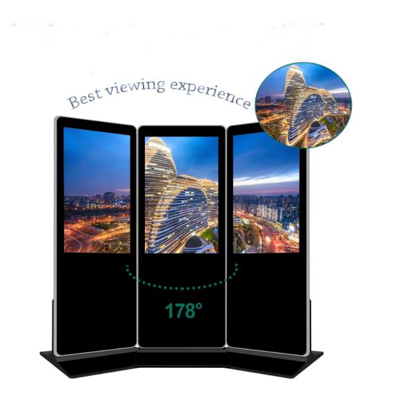 Interactive Touch Screen Digital Signage 178 Degree Wide Visual Angel