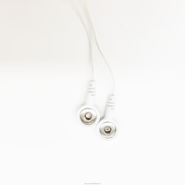 4.0мм Электродные срывы ЭКГ кабели для медицинского оборудования 2 Свинцовый