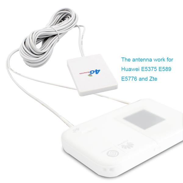 3 м длина кабеля 12 дБИ прибавка 2-TS9-мужской соединитель MIMO панель антенна для 3G 4G LTE мобильной