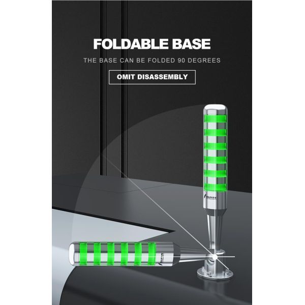 Feu de signalisation d'avertissement réglable LED rotatif avec longue durée de vie 50000 heures
