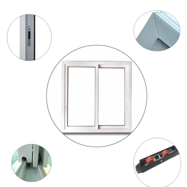 Design Vinyl Window Sliding Window with EPDM Sealing System and Modern Manufacture