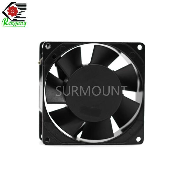 Free Standing 16W 92x92x38mm Silent Axial Fan With Seven Leaves