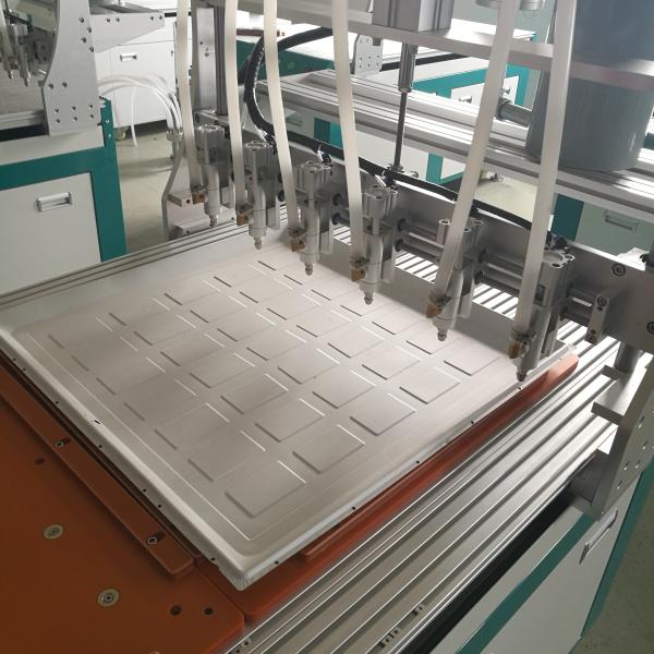 Floor Stand Glue Dispensing Machine Multi Heads Adhesive Dispensing Systems 600*1200MM