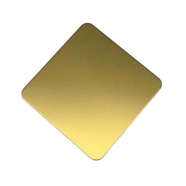 Lámina de acero inoxidable arenado grado 304 con textura fina para paneles de muebles