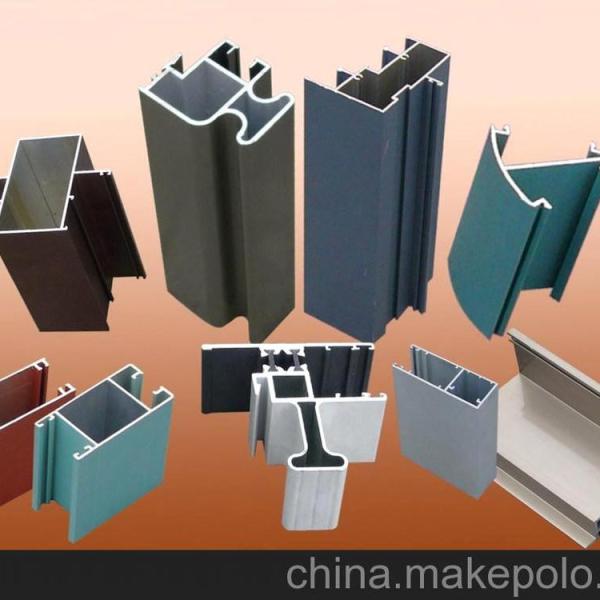 Standard Square Aluminum Door Profile Attractive Looking For Curtain Wall