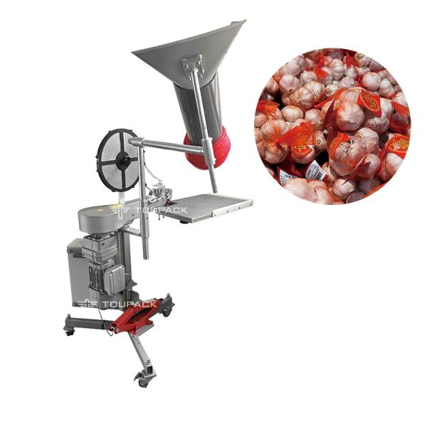 Automatic Potato Net Bag Packing Machine/Ginger Mesh Bag Package Machine/Citrus Fruit Mesh Bag Packing Machine for Supermarket