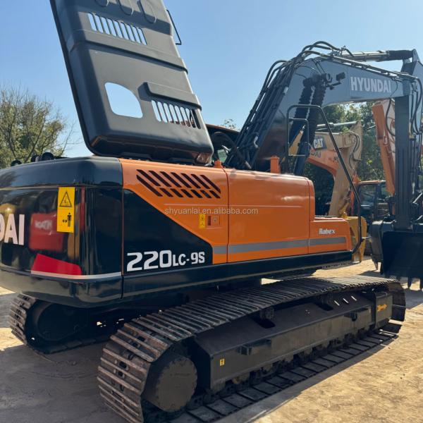 Продажа 90% новых и подержанных экскаваторов Hyundai 220, старых экскаваторов и старых крюковых машин по низкой цене.