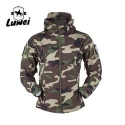 Manufacturer Winter Black Long Parka Fur Utility Trench Hooded Soft Shell Sport Oversize Loose Coat Men Jacket with Pocket