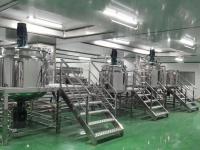 Línea de producción automática de detergentes con función de calefacción y refrigeración personalizable