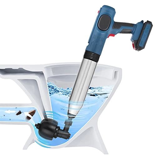 Stocked Toilet Plunger Air Pressure Plumbing Air gun Drain Blaster for Unclogged Toilets