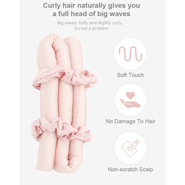 Материал 100% шелка шелковицы ленты Heatless волос шелка завивая гибкий