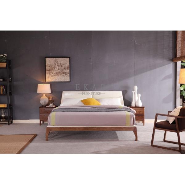 Ekar furniture Modern European Design Wooden Furniture Bed