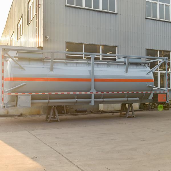 20ft 30ft 40ft Capacity Liquid Helium ISO Tank Container For High Reliability