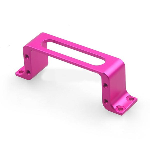 Сплавы космических воздушных судн зеленого цвета пурпура кронштейна CNC алюминиевых алюминиевые