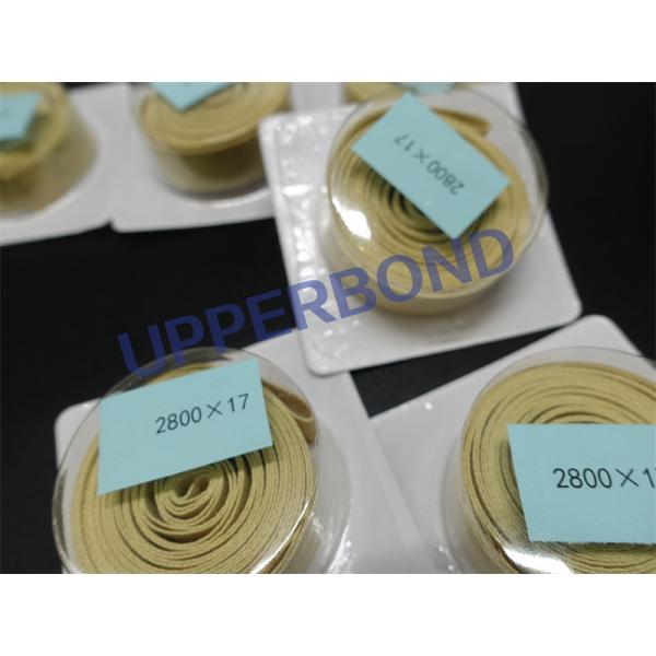 ленты волокна 2715x12.5 Garniture Кевлара для сигарет KDF2 ZL21 ZL23 фильтруют машину штанги
