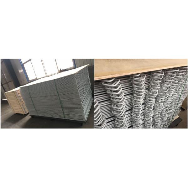 656 868 Mesh 2D Double Wire Fence Panel with 8/6/8mm Wire Diameter Iron Powder Coated