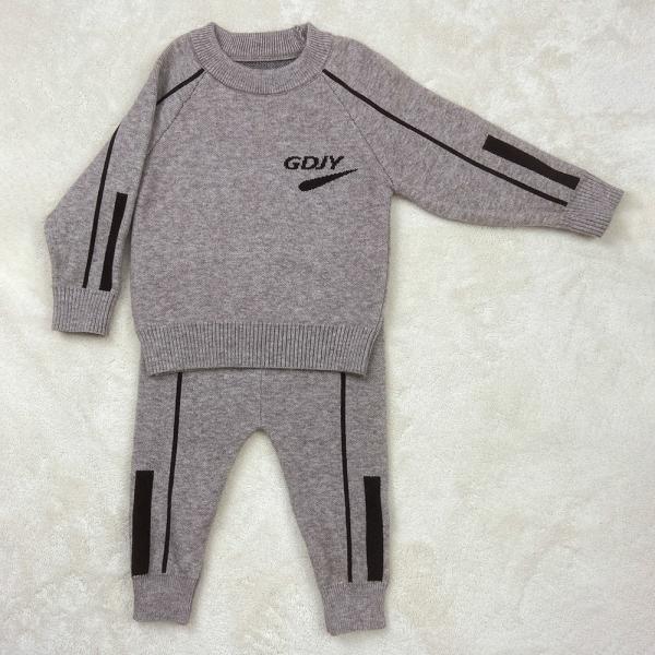 Cheap High Quality Winter Baby Clothes Set Solid & Graphics Design Newborn Baby Knitted Sweater
