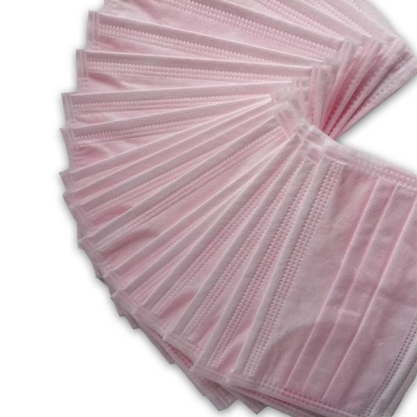 Self Protective 3 Ply Disposable Face Mask Anti Bacterial Breathable Convenient