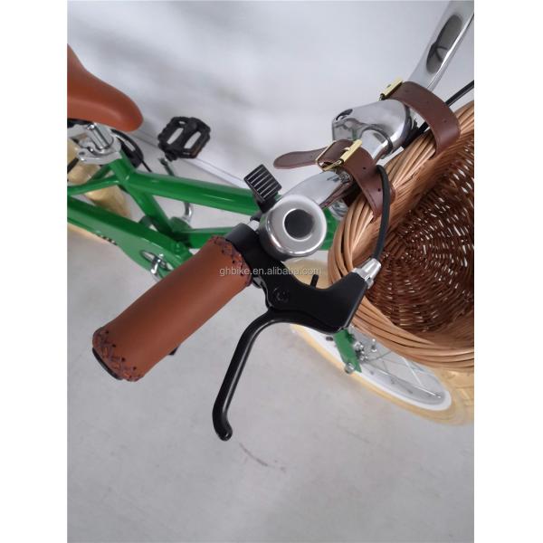 16 inch Children Bikes with Training Wheels Double V Brake Steel Fork