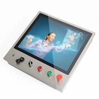Le bouton capacitif résistif industriel de PC d'écran tactile de HMI a intégré