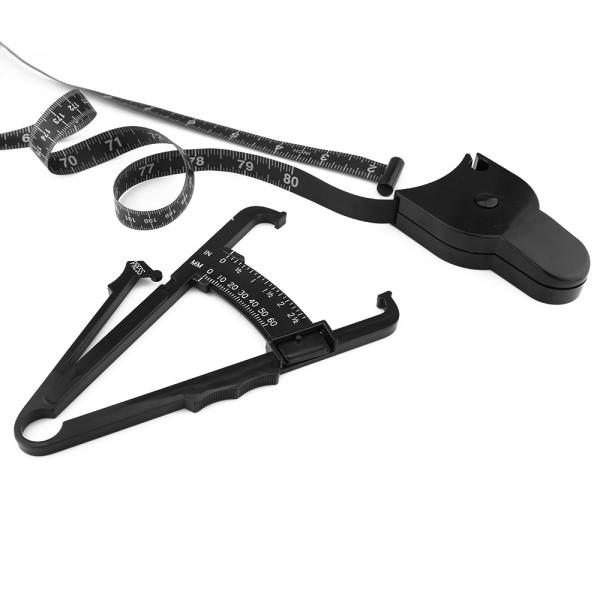 Прохладная черная жировая лента для измерения процента измерения тестора с блокировочным штифтом